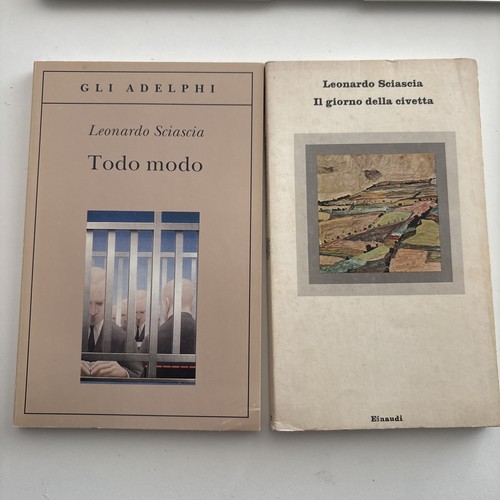 Sciascia todo modo - todo, adelphi/
