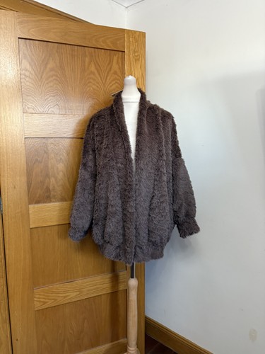 Cappotto pelliccia sintetica