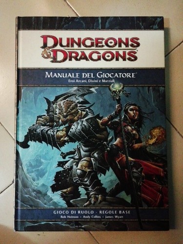 Dungeons dragons manuale del - dungeons,