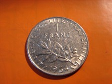 FRANCE. 1 FRANC SEMEUSE O.ROTY