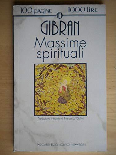 Massime spirituali gibran - massime,