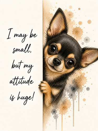 Poster chihuahua posso - chihuahua, essere