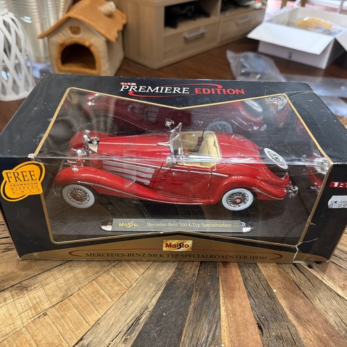 Maisto mercedes benz - maisto, 500k