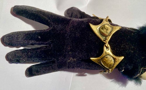 Bracelet bronze décor - bracelet, en