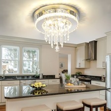 Plafoniera LED cristallo