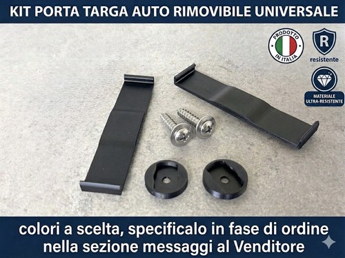 Kit porta targa - porta,