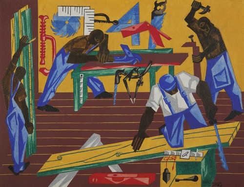 Jacob lawrence i falegnami - jacob,