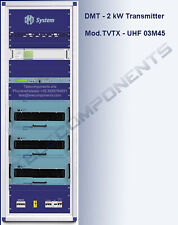 Trasmettitore TV DMT 2 KW 2000 W NTSC/Pal trasmettitore analogico broadcast 