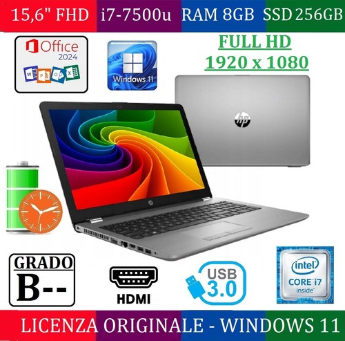 Notebook 250 6 fhd - g6, 15,6"