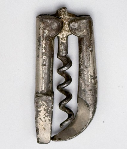 Antique pocket corkscrew - antique, w/