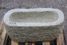 VASCA IN PIETRA granito 58x27  H23 N 39 A  da giardino lavandino fioriera