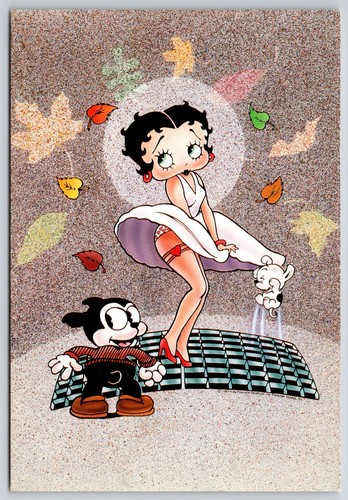 Cartolina betty boop star - star, del