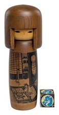 Bambola Kokeshi creativa -