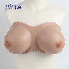 IVITA G Cup fascia in silicone forma seno travestimento tette drag queen seni