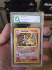 Charizard Set Base Ita GRAAD 4