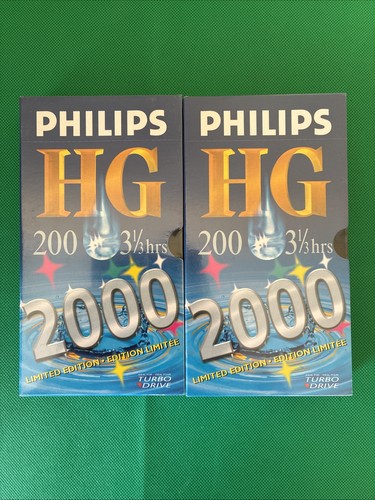 Videocassette vhs vuote - 2x,