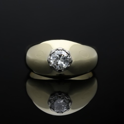 Anello diamante - anello, ct.