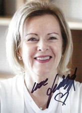 FRIDA ABBA SIGNED 6x4 POSTCARD