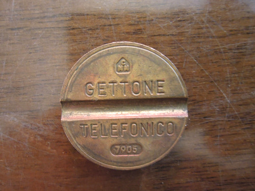 Gettone telefonico anni - telefonico,