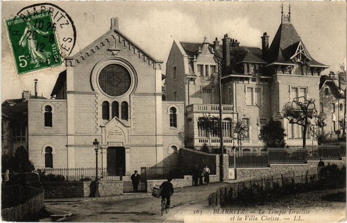 Judaica biarritz temple - judaica,