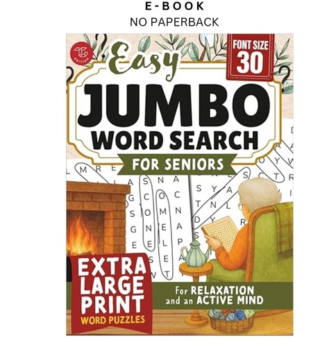 Easy jumbo word search - jumbo, for