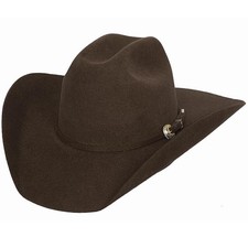 Cappello western hat western hut in feltro Bullhide Kingman Brown 4X