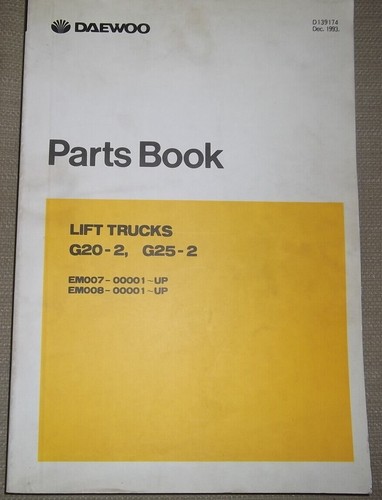 Daewoo g20 g25 - g20-2, g25-2