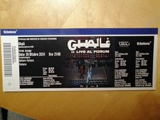 2 Biglietti concerto Ghali 28/10 Forum di Assago