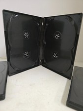4 Disc Black DVD/CD Media