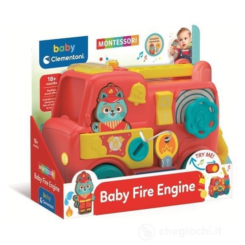Clemmy baby firetruck 17551 - clemmy,