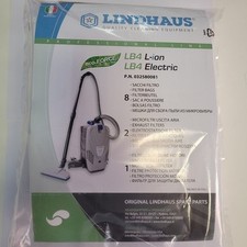 Sacchetti Originali LINDHAUS LB4 Aspirapolvere Spallabile in Microfibra + Filtri