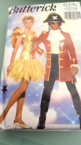 1992 modello butterick - modello, 6376