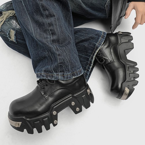 Scarpe derby uomo pelle