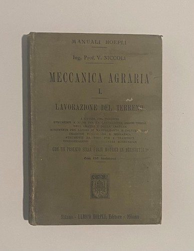 Meccanica agraria di - meccanica,