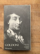 Goldoni, MEMORIE, Mondadori, I