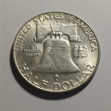 SILVER  AMERICA 1/2 DOLLARO