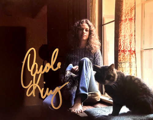 Autografo carole king firmato - king,