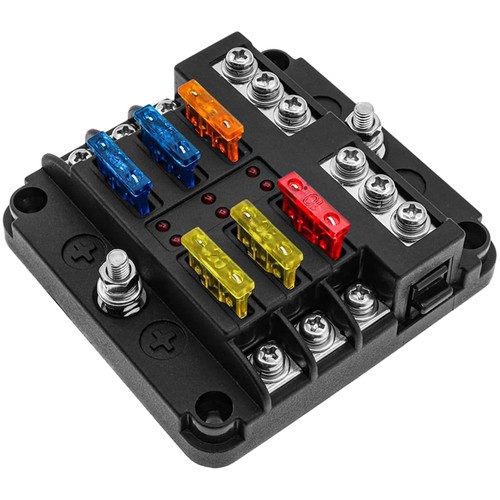 Scatola fusibili 12v porta - fusibili,