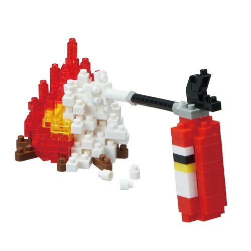Nanoblock estintore mini - estintore,