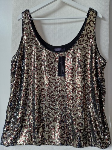 Canotta donna paillettes - donna,