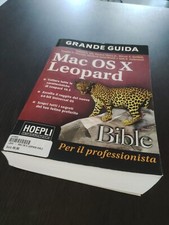 MAC OS X Leopard Grande Guida HOEPLI Bible Per Il Professionista LIBRO 