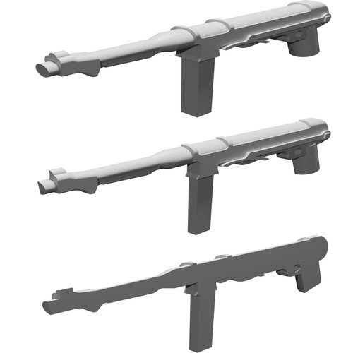 Arma mp40 mitra - arma, accessorio