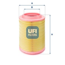 Filtro aria iveco eurocargo - filtro, da