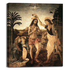 da Vinci battesimo di Cristo