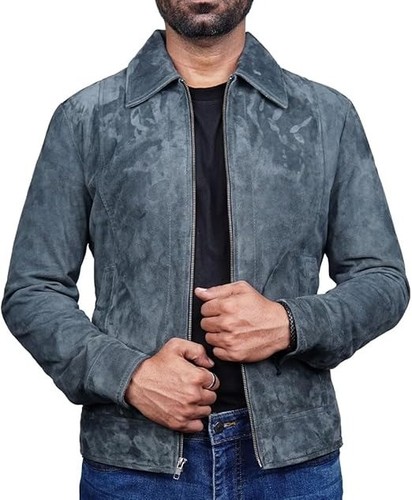 Giacca uomo grigio harrington - grigio,