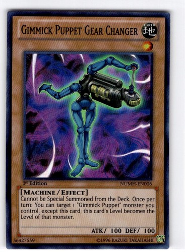 Gimmick puppet gear - yu-gi-oh,