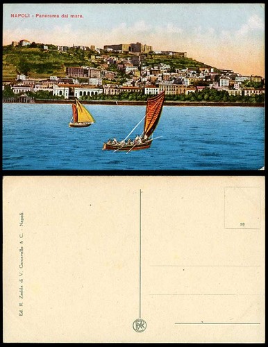 Italy old postcard - postcard, napoli