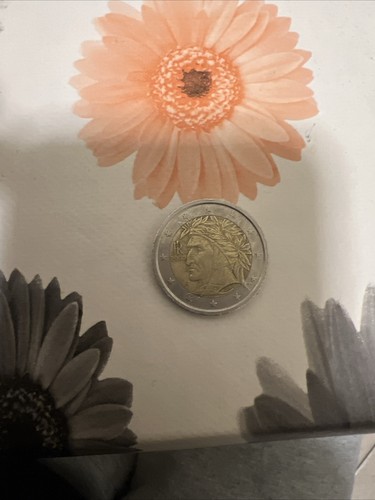 Moneta euro italia - moneta, dante
