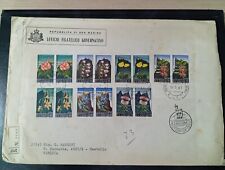 San Marino fdc viaggiata 1967 Fiori