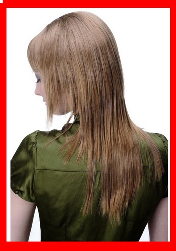 Parrucca donna lunga liscia - parrucca,
